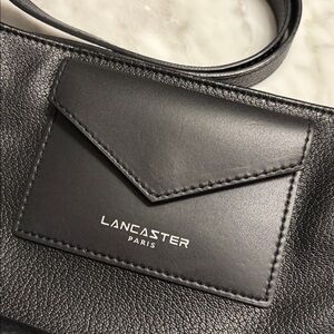 🖤LANCASTER Black Leather Crossbody Bag